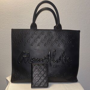Glam-Aholic by Mia Ray Lux Tote Bag and Passport Cover